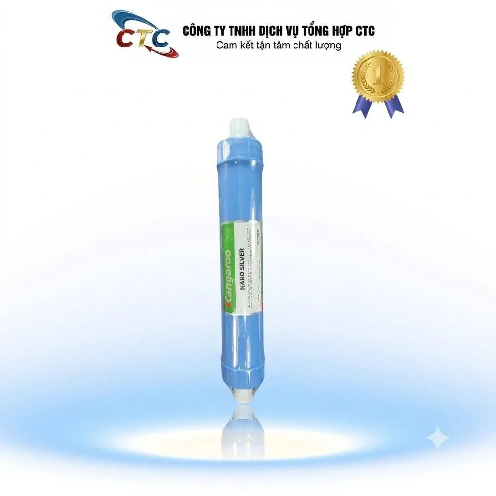 Lõi lọc nước Kangaroo Nano Silver chính hãng - ảnh 2