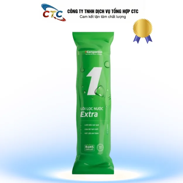 Lõi lọc nước Kangaroo số 1 màu trắng