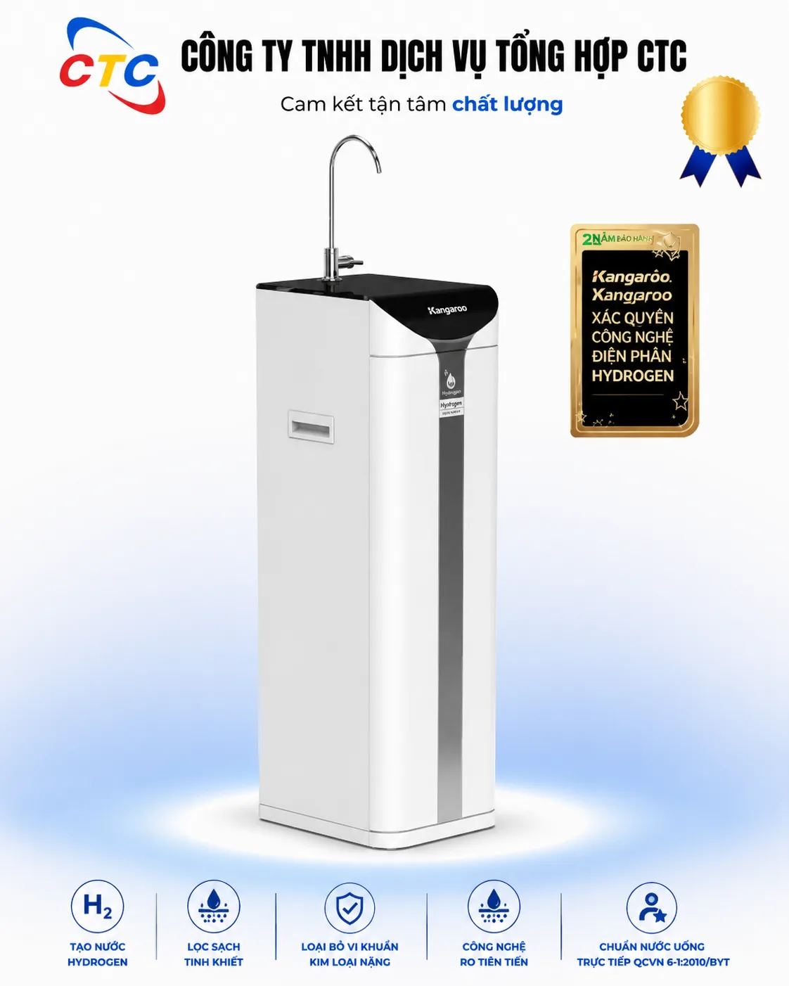 Máy lọc nước Kangaroo KG100ES1