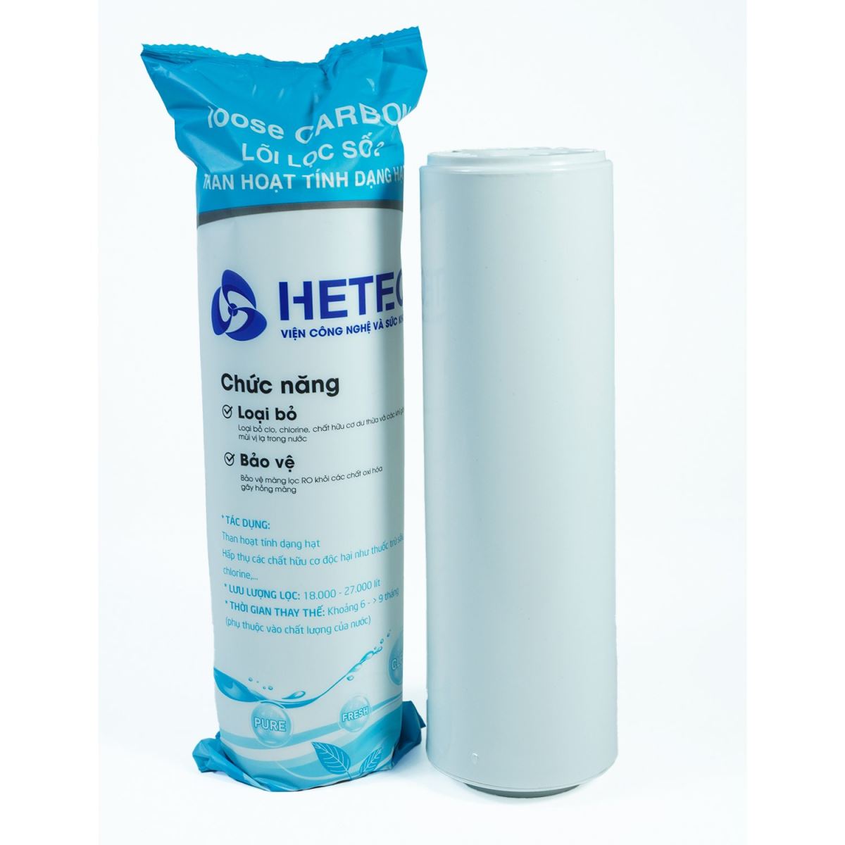 Bộ 3 lõi lọc thô 123 Hetec cho hệ thống lọc nước gia đình - ảnh 3