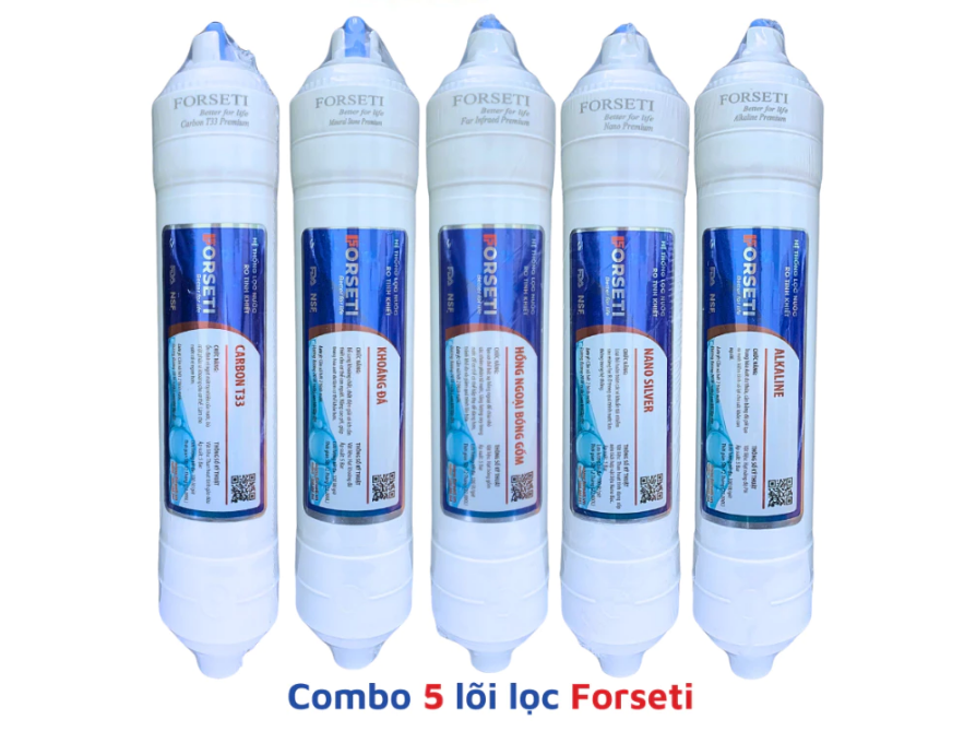 combo 5 lõi lọc forseti