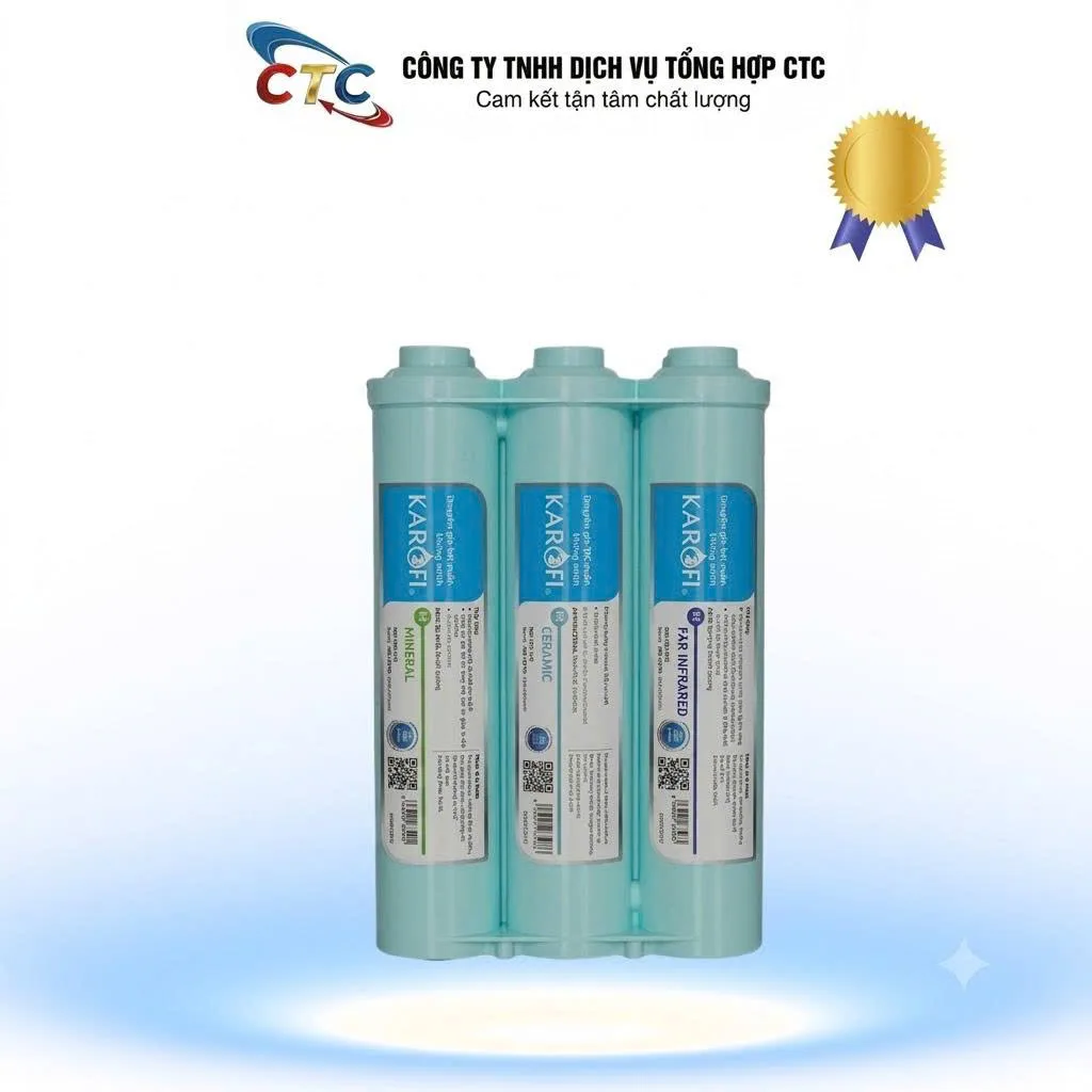 Bộ lõi lọc nước Karofi Smax 6.2 chính hãng