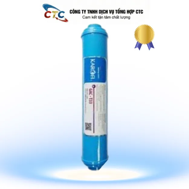 Lõi lọc nước Karofi T33 GAC than hoạt tính gáo dừa - ảnh 2