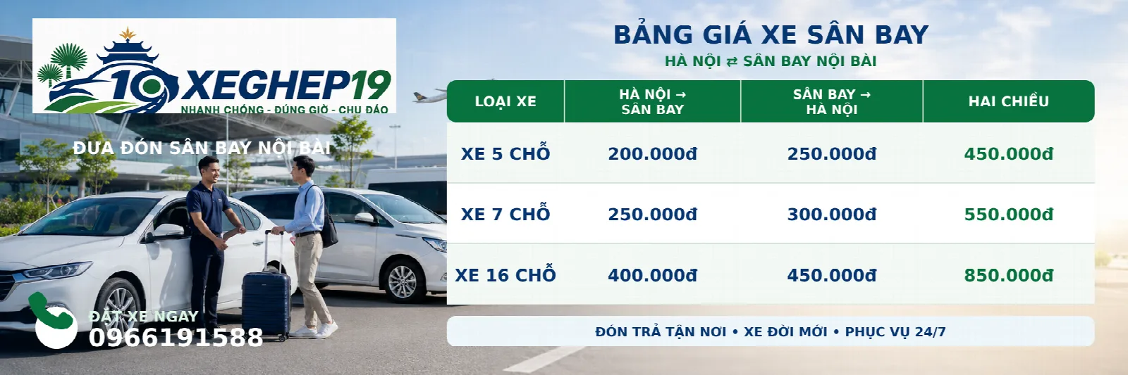 Đưa đón sân bay