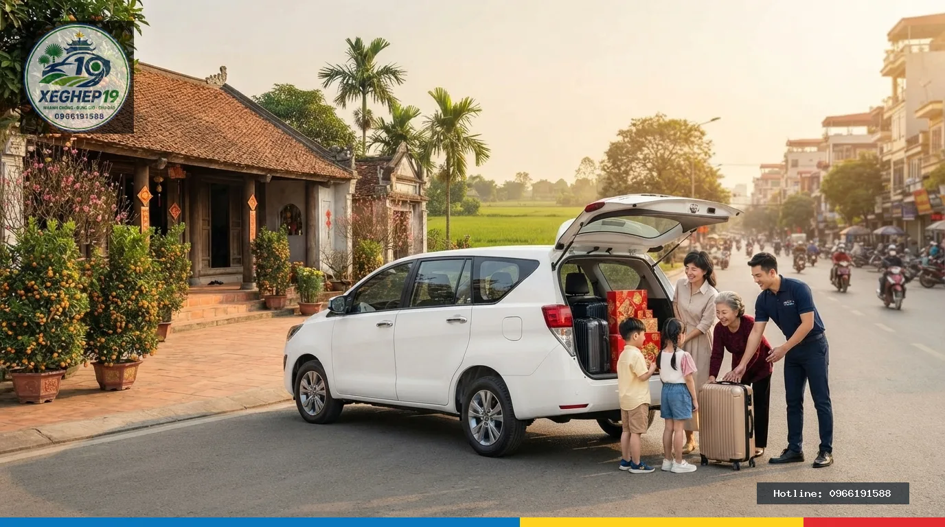 Xe Ghép Tết 2027 Cẩm Khê Hà Nội: Đặt Sớm An Toàn, Tiết Kiệm Đến 30%