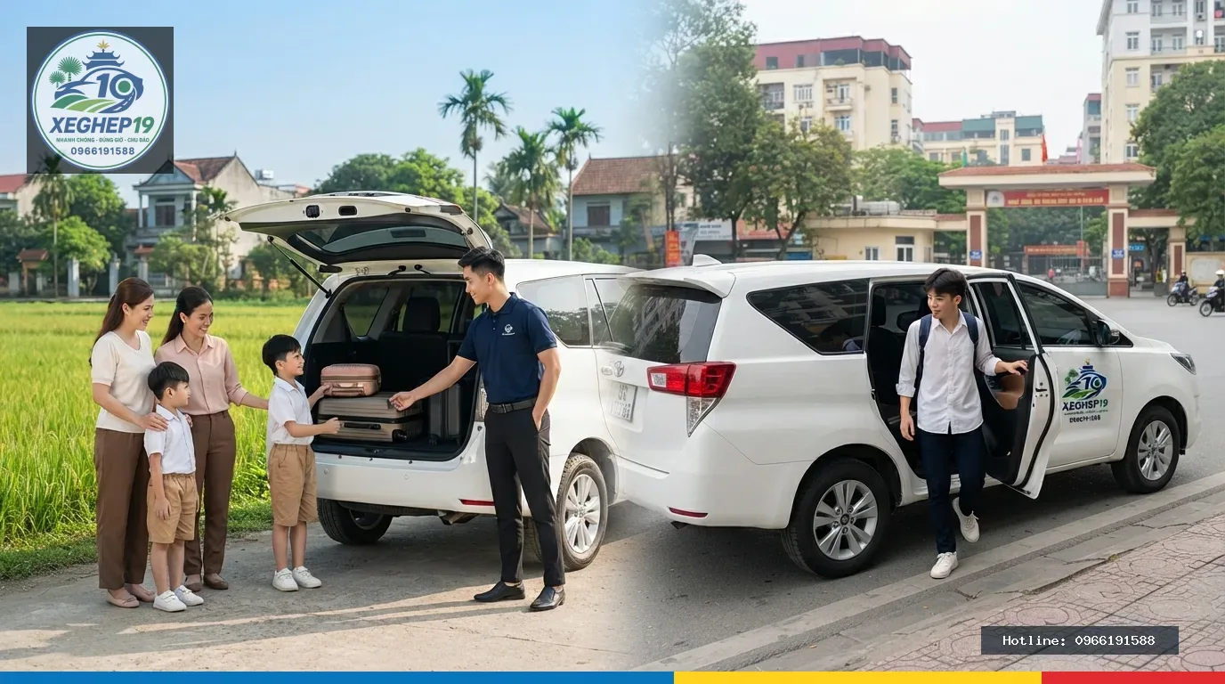 Xe Ghép Cẩm Khê Hà Nội: Đón Tận Nơi, Giá Tốt, Lịch Trình Linh Hoạt 24/7